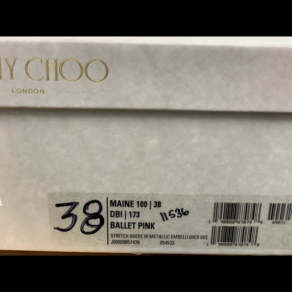 Jimmy Choo Bootie - GORGEOUS! Stretch Maine 100 NWT - Picture 5 of 6